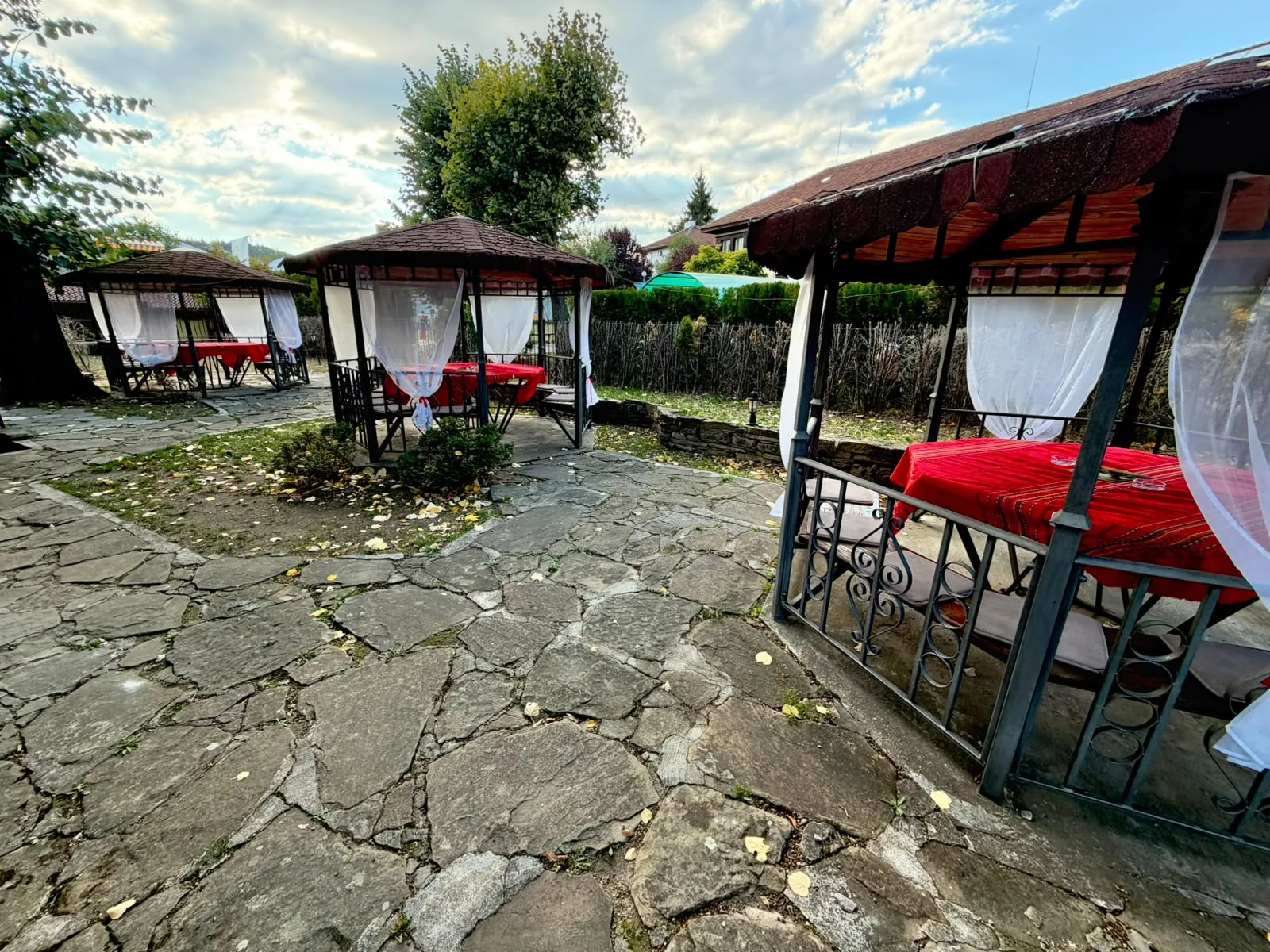 Interior of Meraklii Tavern